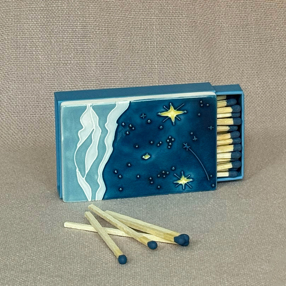 Under the same Sky Ceramic Matchbox de Mamiel x Jo Laing Limited-Edition