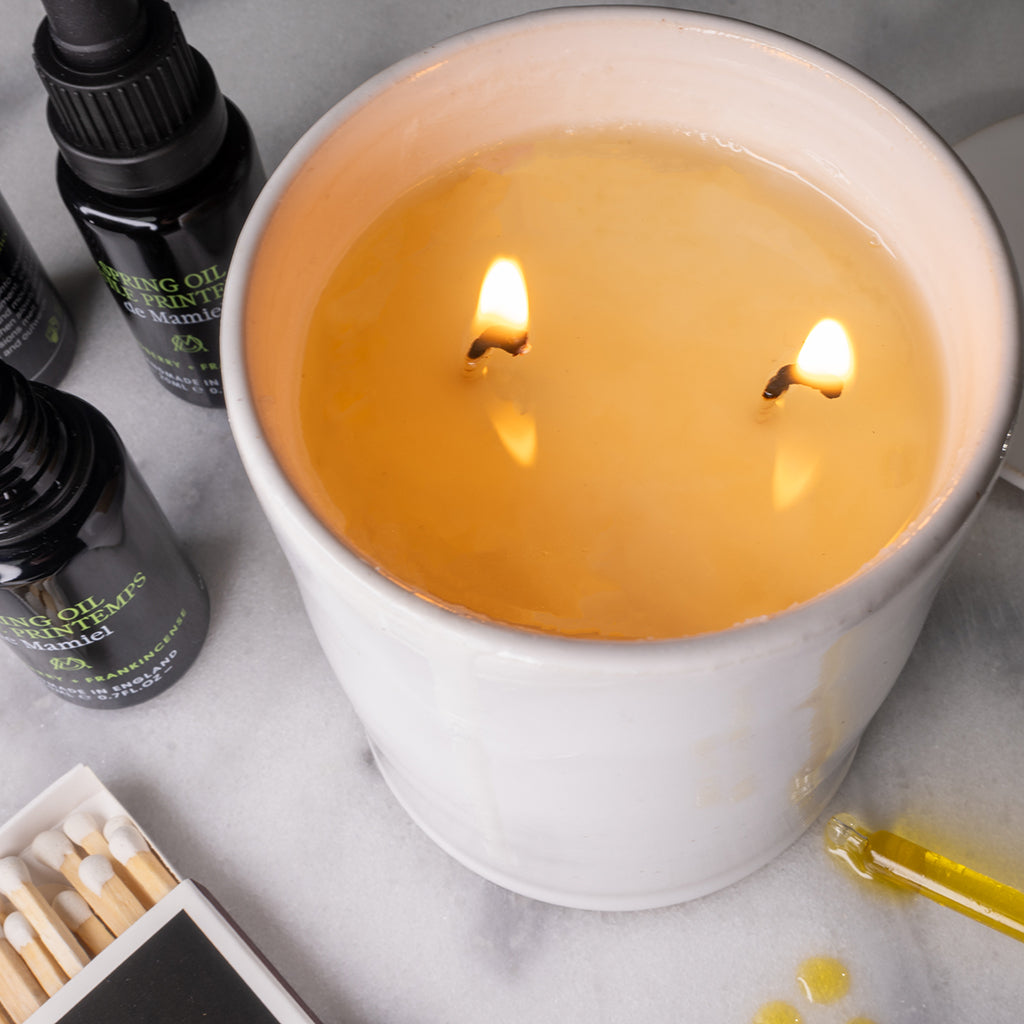 de Mamiel Spring Candle | Seasonal Aromatherapy Candles